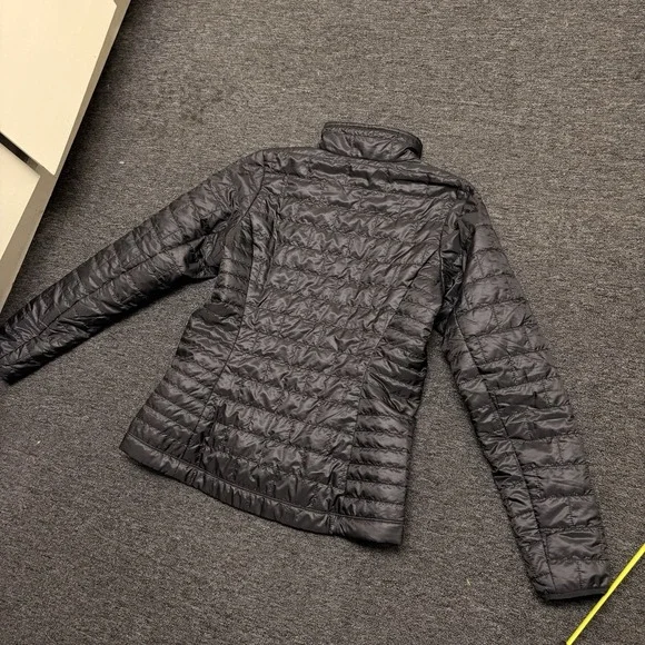 Patagonia Nano Puff Jacket Womens Md Black Insulated Full Zip NWT (Company Logo) - Picture 7 of 11
